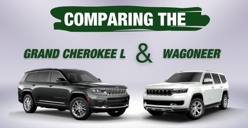 Comparing the Jeep Grand Cherokee L and Jeep Wagoneer