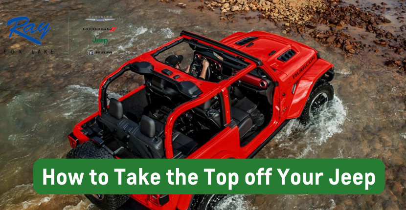 How to take the top off your jeep