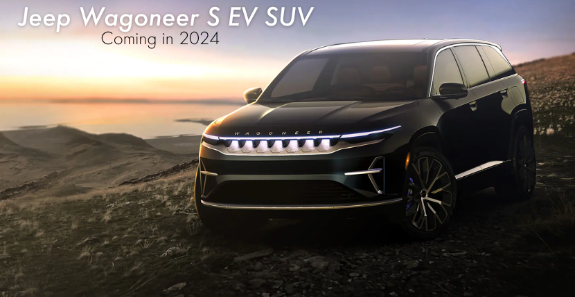 Jeep Wagoneer S EV SUV coming in 2024.
