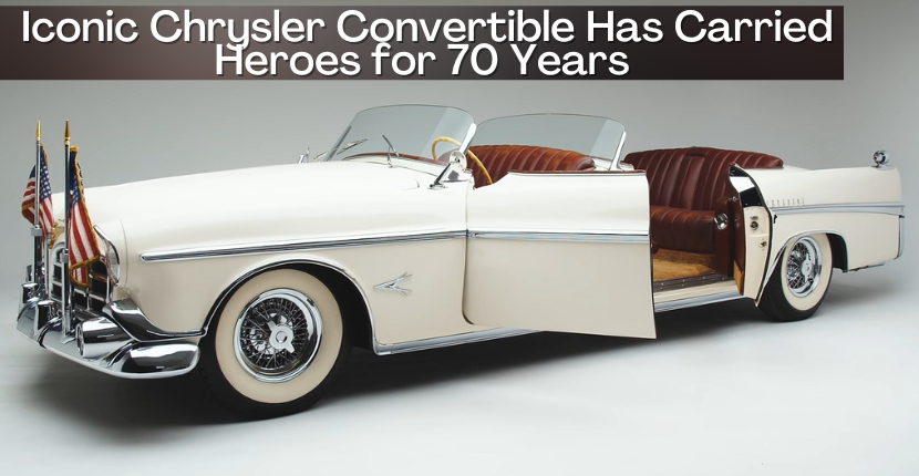  Iconic Chrysler Convertible Has Carried Heroes for 70 Years
