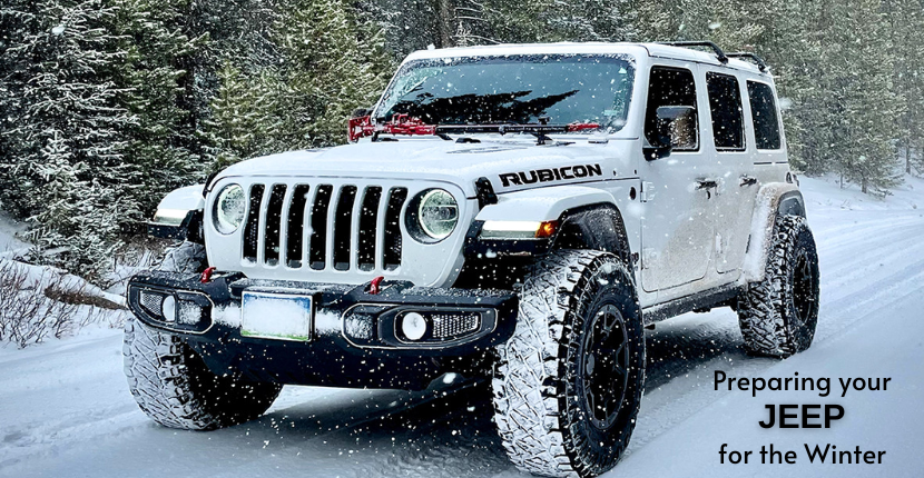 How to Prepare your Jeep Wrangler for the Winter