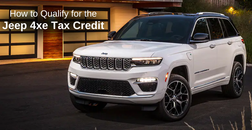 Jeep Federal Tax Credit