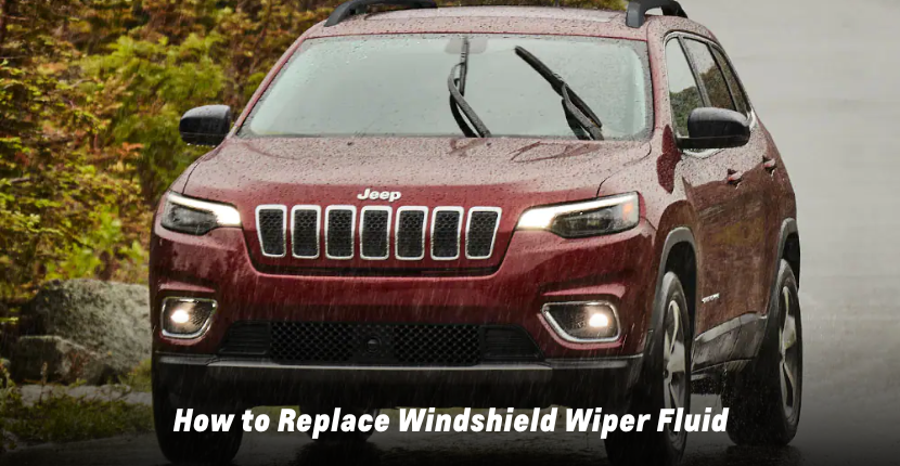 Replacing Wiper Fluid