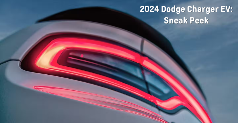 2024 Dodge Charger EV Sneak Peek