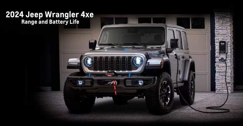What is the 2024 Jeep Wrangler 4xe Range?