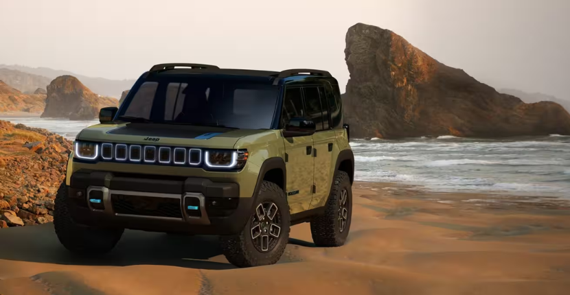 What is the Expected Range for the All-Electric Jeep Recon