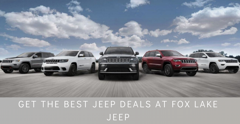 Get the best Jeep deals at Ray CDJR your Fox Lake Jeep dealer