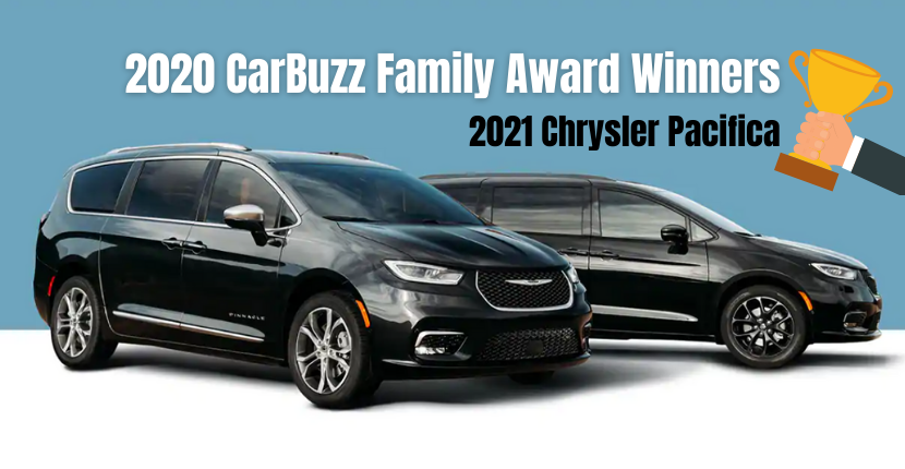 2021 Chrysler Pacifica 2020 CarBuzz Family Fun Award Winner