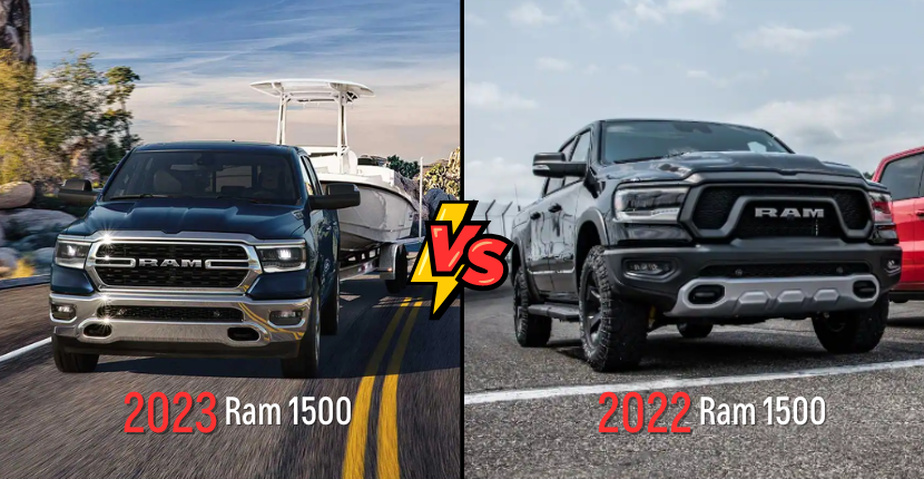 2023 Ram 1500 vs 2022 Ram 1500